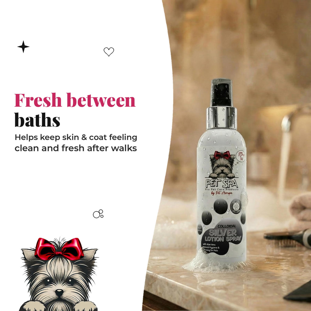 PET SPA Silver Spray – fresh between baths